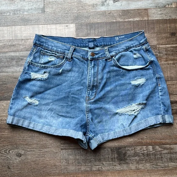 **BUNDLE** Levi's, AE, Abercrombie, Black/Blue/White Jean Shorts Casual Style - Picture 11 of 14